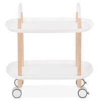 Keukentrolley bijzettafel  Veloce design wit