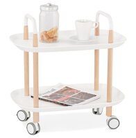 Keukentrolley bijzettafel  Veloce design wit
