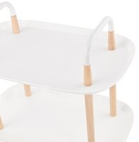 Keukentrolley bijzettafel  Veloce design wit
