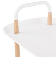 Keukentrolley bijzettafel  Veloce design wit