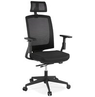 Bureaustoel Extra - Ergonomisch - Zwart verstelbaar