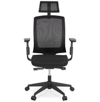 Bureaustoel Extra - Ergonomisch - Zwart verstelbaar