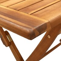 5-delige Tuinset Parijs poly rattan en massief hout zwart
