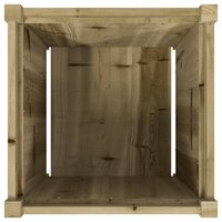 Plantenbak Ami 50x50x50 cm ge&iuml;mpregneerd grenenhout