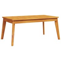 Loungeset Morshi bank met kussens en salontafel massief acaciahout