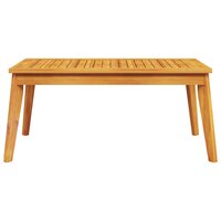 Loungeset Morshi bank met kussens en salontafel massief acaciahout