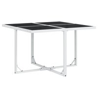 5-delige Tuinset Libra met kussens textileen wit