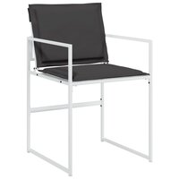 5-delige Tuinset Libra met kussens textileen wit