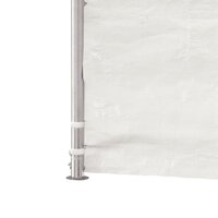 Partytent Prieel met dak 13,38x2,28x2,69 m polyetheen wit