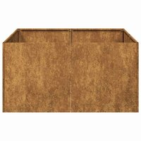 Plantenbak Roestig Weervast Staal Weathering Steel 80 x 80 x 40 cm