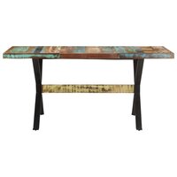 Eettafel Indus 160 x 80 x 76 cm massief gerecycled hout