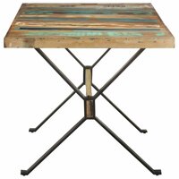 Eettafel Indus 160 x 80 x 76 cm massief gerecycled hout