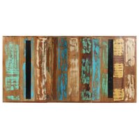 Eettafel Indus 160 x 80 x 76 cm massief gerecycled hout