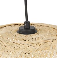 Hanglamp CASIMIRA MINI van natuurlijke bamboe - gevlochten