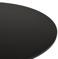 Eettafel Atlanta rond zwart - &Oslash; 120 cm