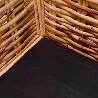 Tuinbank Naarden 2-zits natuurlijk rattan