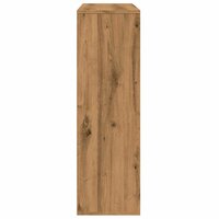 Boekenkast 98x29x97,5 cm artisanaal eikenkleur