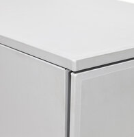Ladeblok Dali rolcontainer - grijs - metaal - 52x40x61 cm