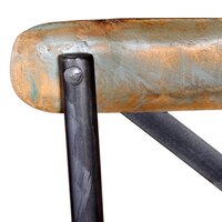 Barkruk Dooby massief gerecycled hout