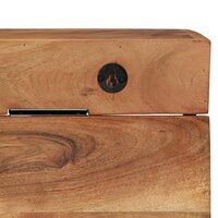 Kapstok Manny met plank Bruin 73 x 19 x 23 cm Massief acaciahout