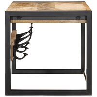 Kapstok Matthijs 80x35x35 cm massief ruw mangohout