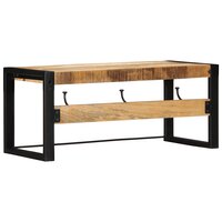 Kapstok Matthijs 80x35x35 cm massief ruw mangohout