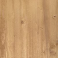 Vitrinekast VIGO 85x35x170 cm massief licht bruin grenenhout