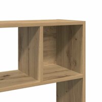 Boekenkast - kamerscherm 105x24x102 cm Artisanaal eikenkleur