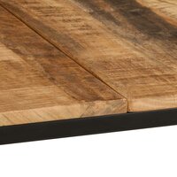 Eettafel Optima 220x90x75 cm massief hout ruw mangohout