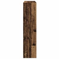 Boekenkast/kamerscherm Fox 105x24x102 cm oud houtkleurig