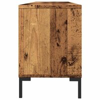 Tv-meubel Rico 150x30x44,5 cm bewerkt hout oud houtkleurig