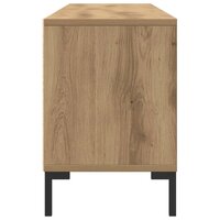 Tv-meubel 150x30x44,5 cm bewerkt hout artisanaal eikenkleur