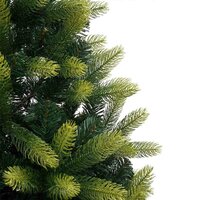 Kunstkerstboom groen met rode ballen 150 LEDs Groen 150 cm