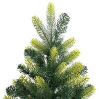Kunstkerstboom groen met rode ballen 150 LEDs Groen 150 cm