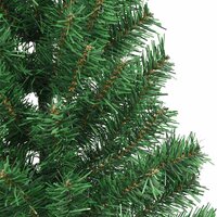 Kunst Kerstboom met verlichting met 300 LED Groen 210 cm PVC