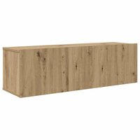 Tv-meubelset Wouter 4 pcs artisanaal eikenkleurig 30.5 x 30 x 110 cm