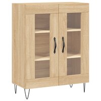 Hoge kast Sjoerd 69,5x34x180 cm hout sonoma eikenkleurig