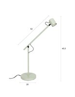 Bureaulamp Aero groen LED 5W