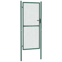 Tuinhek Hekpoort staal 100x200 cm groen