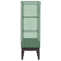 Plantenbak op pootjes met kashoes 80x40x140 cm rattanlook