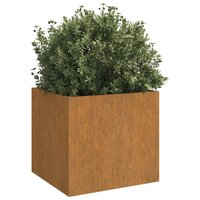 Plantenbak Roodbaard 49x47x46 cm cortenstaal