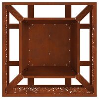 Vuurkorf Bram Bruin 60 x 60 x 30 cm Cortenstaal