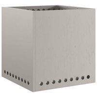 Rookloze Vuurschaal tuinhaard Bruin 48 x 48 x 50 cm Cortenstaal