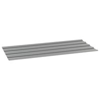 Dakpanelen SET 12 st 100x44 cm cortenstaal roestig