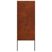 Tuin Privacy Screen Fretwerk Roestig 50 x 140 cm Cortenstaal