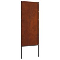 Tuin Privacy Screen Fretwerk Roestig 50 x 140 cm Cortenstaal