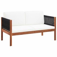 Loungeset Mirthe massief acaciahout - bank - stoelen - tafel