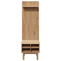Halkast Carina 50x40x160 cm massief grenenhout