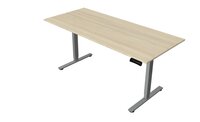 Blank essen elektrisch zit-sta bureau Kerkmann Move New Base 160x80 cm
