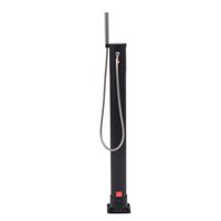 Solar douche 8 L PVC staal met zwart